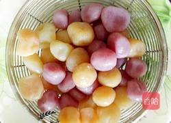 牛奶芒果小丸子的做法图解3