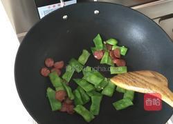 腊味荷兰豆的做法图解5