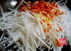 萝卜丝炒小虾的做法图解7