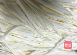 彩椒炒茭白丝的做法图解4