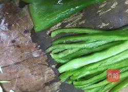 彩椒炒茭白丝的做法图解5
