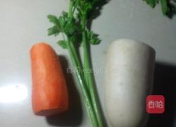 酸甜爽口萝卜的做法图解1