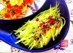 炝拌笋丝的做法图解6