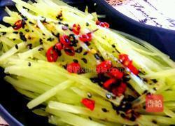 炝拌笋丝的做法图解7