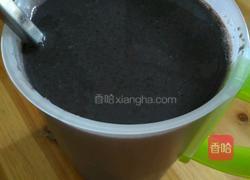 黑豆黑米米糊的做法图解3