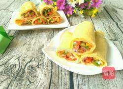 三彩鸡蛋卷的做法图解11