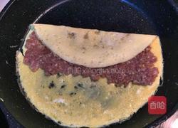 肉末鸡蛋卷的做法图解6