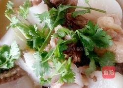 白萝卜炖牛腩的做法图解12