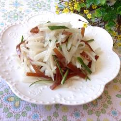 白萝卜拌山楂糕