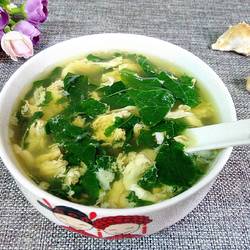 豇豆叶鸡蛋汤的做法[图]