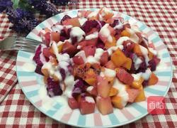 果锦#西瓜#沙拉的做法图解4