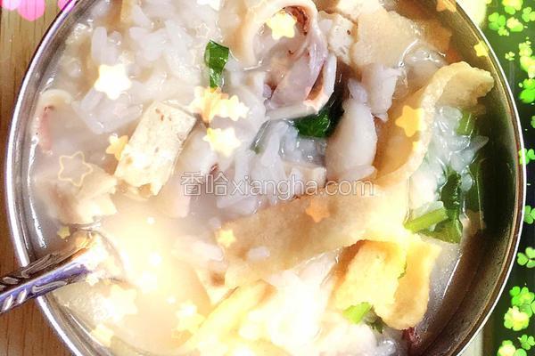 鲜美鱿鱼香粥（潮州风味）