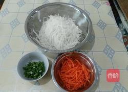香葱拌萝卜丝的做法图解2