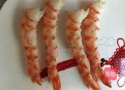 韭菜鸡蛋煎大虾的做法图解3