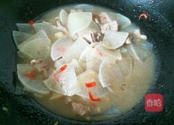 白萝卜炖羊肉的做法图解10