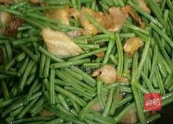 肉炒蒜香豇豆的做法图解9