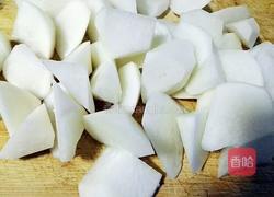 白萝卜排骨汤的做法图解3