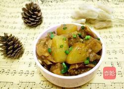 白萝卜焖鸭肉的做法图解9