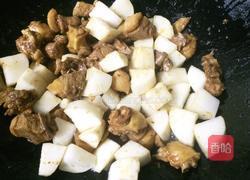 白萝卜焖鸭肉的做法图解6