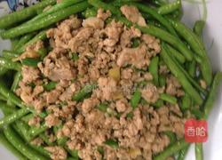 豆角肉末的做法图解7