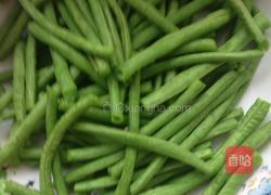 豆角肉末的做法图解4