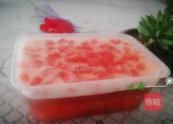 酸奶西瓜布丁的做法图解8