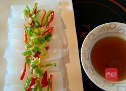 浇汁彩椒凉粉的做法图解3