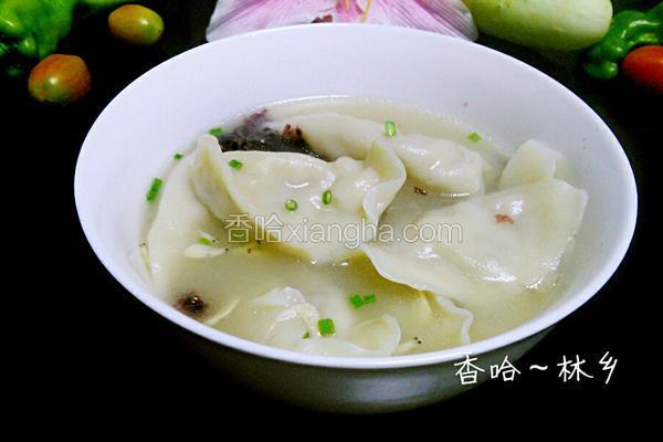 白萝卜鲜肉饺子(白萝卜可是美容的哦)