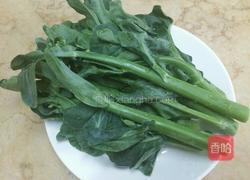 蚝油芥蓝的做法图解1