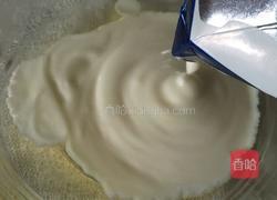 蜜豆青汁酸奶冻的做法图解2