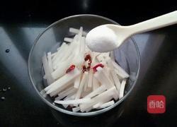 香拌萝卜干的做法图解3