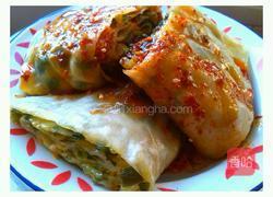 韭菜南瓜卷的做法图解11