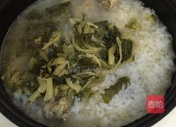 梅菜排骨粥的做法图解5