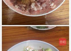 肉馅酿豆腐的做法图解3