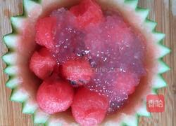 椰汁西瓜盅的做法图解8