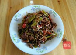 酸菜炒牛肉的做法图解6