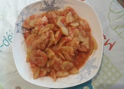 西葫芦炒油泡泡