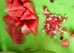 西瓜绿豆冰的做法图解3