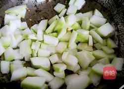 奶香冬瓜粉丝汤的做法图解3