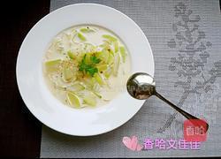 奶香冬瓜粉丝汤的做法图解8