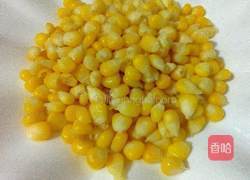 彩椒火腿玉米粒的做法图解5