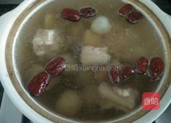 桂圆荔枝红枣排骨汤的做法图解4