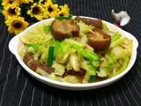 卷心菜炒扣肉