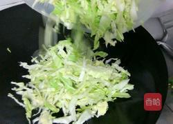 卷心菜炒扣肉的做法图解5