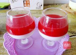 西瓜牛奶布丁的做法图解9