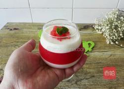 西瓜牛奶布丁的做法图解12