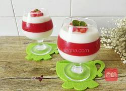 西瓜牛奶布丁的做法图解13