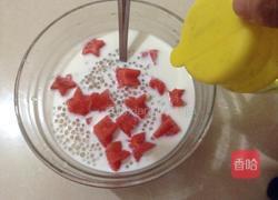 西瓜西米露的做法图解7