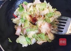 蚝油手撕卷心菜的做法图解7