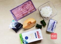 哈密瓜培根卷的做法图解1